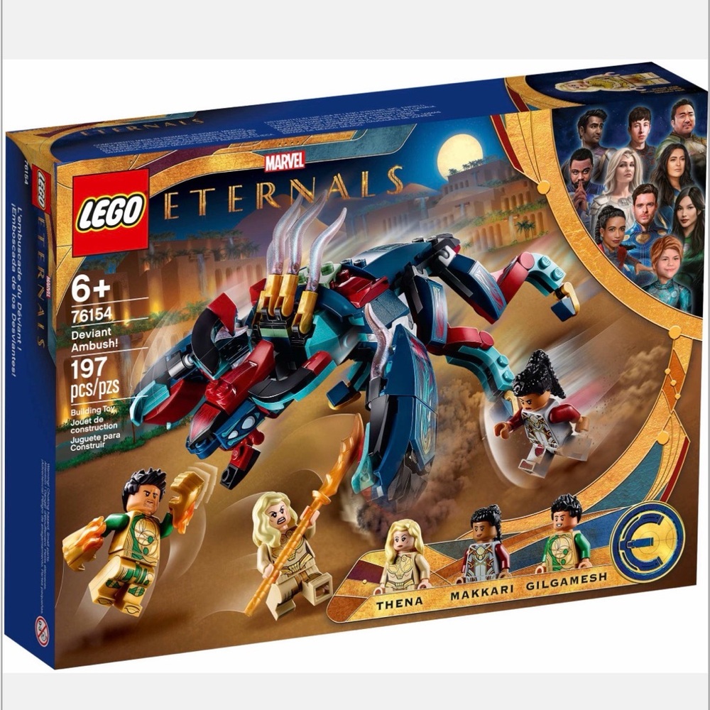 LEGO Marvel Eternals Deviant Ambush! Set 76154